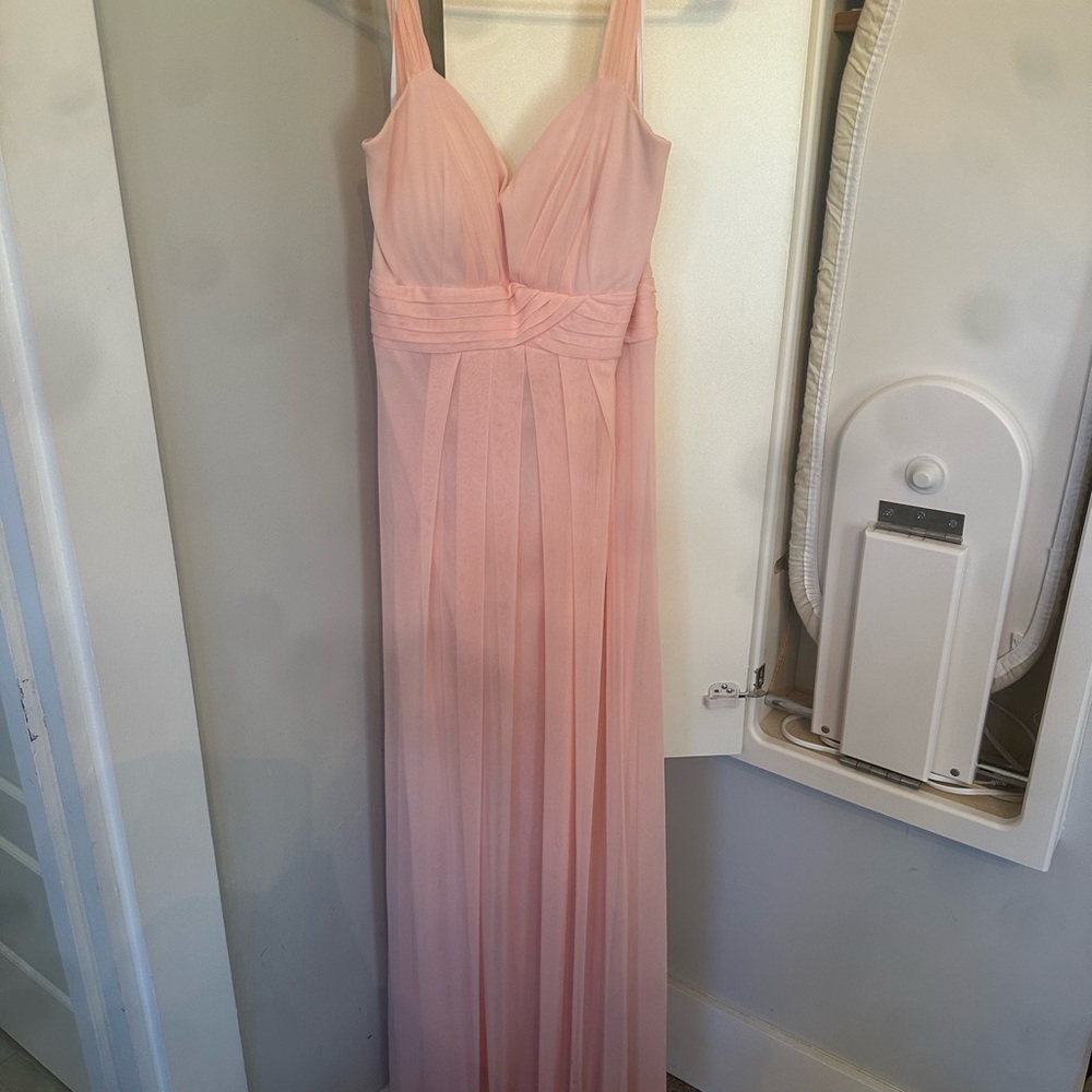 Elegant Pink Evening Gown